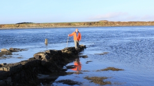 Michael at Quay Wall